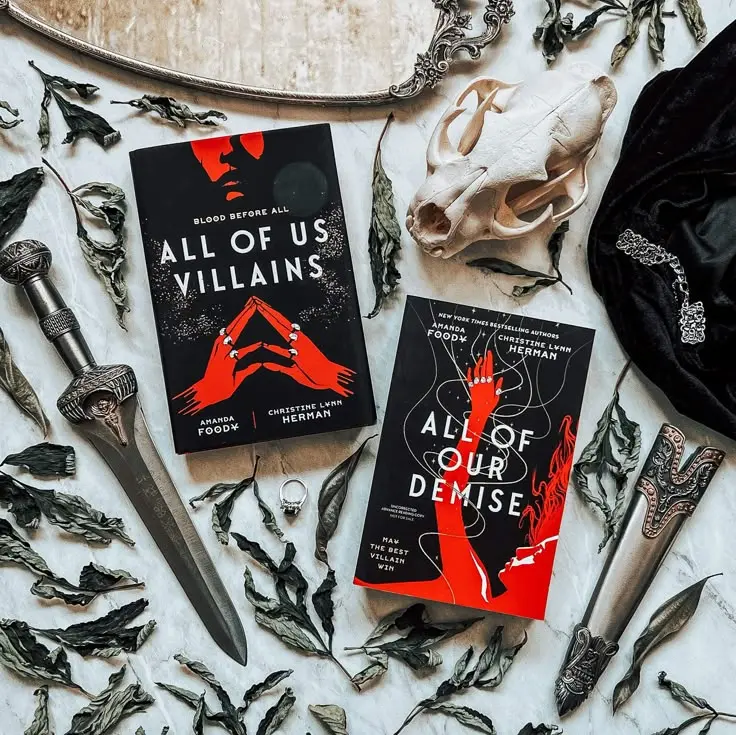 Book Review_ The ‘All of Us Villains’ Duology Delivers — Books Are My Third Place All of Us Villains Series by Amanda Foody - Image 1