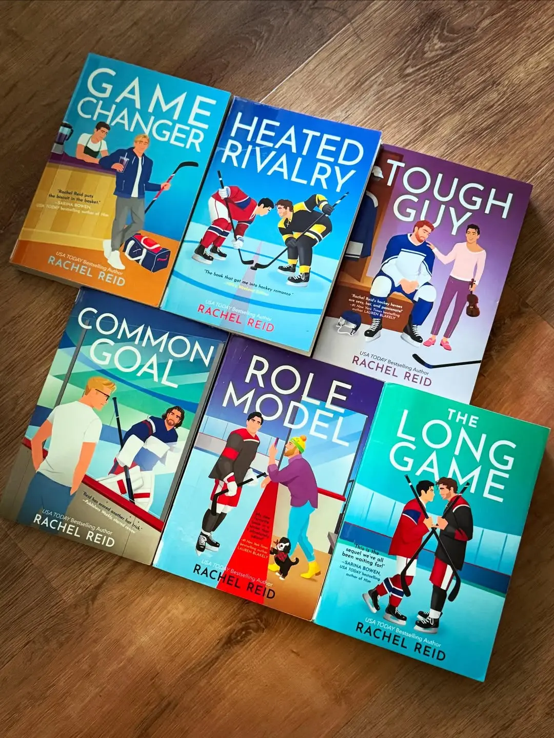 Game changers series by @rachelreidwrites was so good! I picked it up in July and have been bing Game Changers Series by Rachel Reid - Image 1