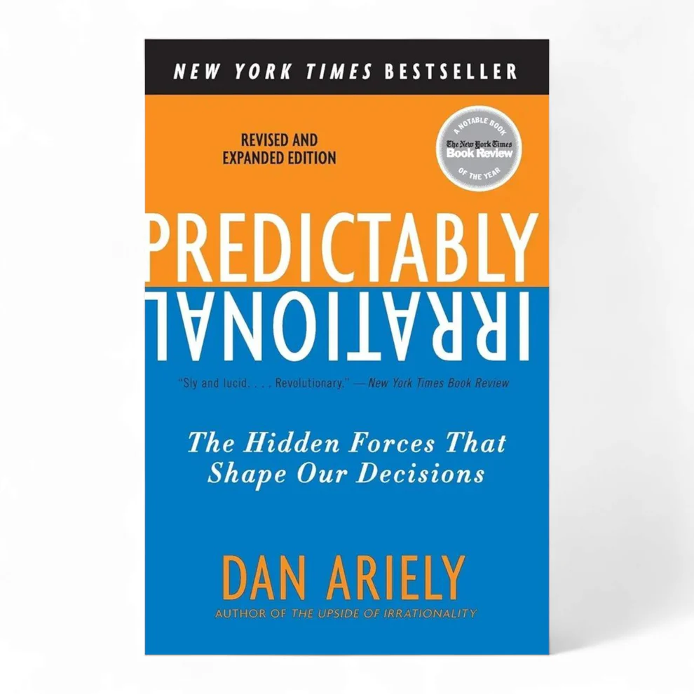 rn-image_picker_lib_temp_139fc128-3419-49f1-97a2-8a307aff193f Predictably Irrational" by Dan Ariely: - Image 1