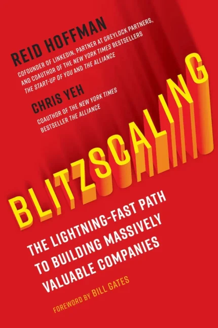 Blitzscaling by Chris Yeh and Reid Hoffman
